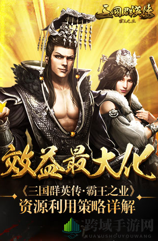 《三国群英传：霸王之业》资源搭配策略详解
