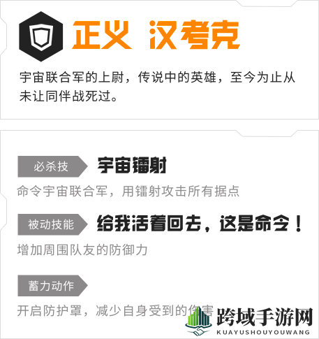 《#COMPASS 战斗天赋解析系统》英雄介绍——正义汉考克