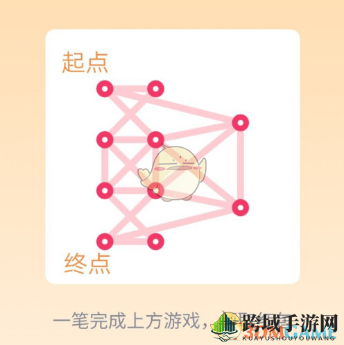《QQ》一笔画红包关卡18画法解析
