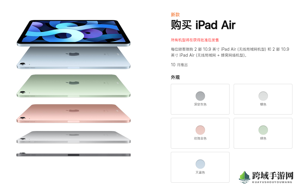 iPad Air 4参数配置