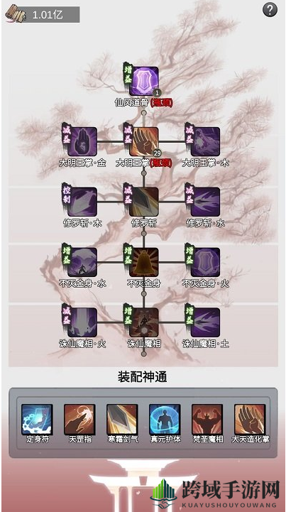 《一念逍遥》灵界神通解锁方法