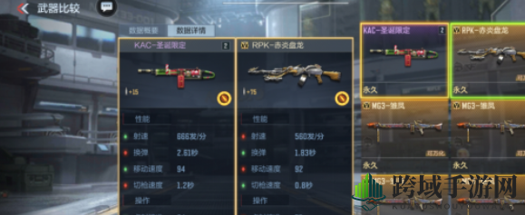 《cf手游》圣诞返场武器一览