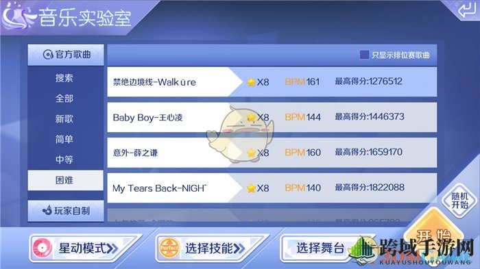 《QQ炫舞》星动模式挑战揭秘：禁绝边境线“神曲”攻略全解析