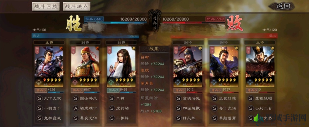 《三国志战棋版》PVP阵容推荐