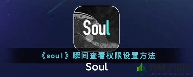 《soul》瞬间查看权限设置方法