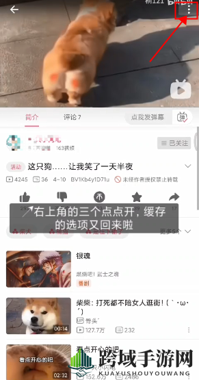 《哔哩哔哩》短视频模式视频下载方法