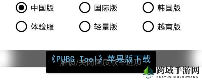 《PUBG Tool》高清画质升级，苹果用户畅享绝地求生新境界