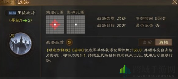 《三国志战棋版》王佐之才战法介绍