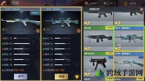 《CF手游》A180-蓝色骑士枪械评测
