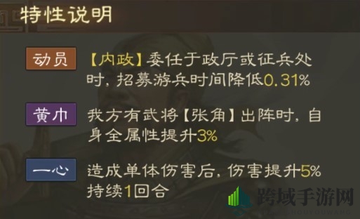 《三国志战棋版》张曼成属性战法搭配推荐
